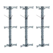 Hawk Helium 30" Gen 2 Climbing Stick 3-Pack w/Rope Silent Lock System