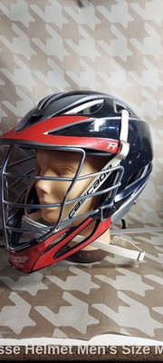 Cascade S Lacrosse Helmet Men's Size Medium  Red Black