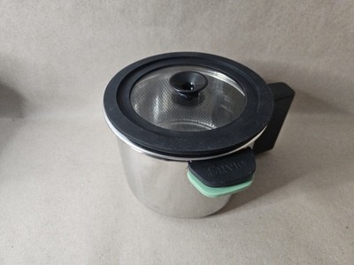 Suvie Starch & Rice Cooker Accessory Kit Pot Basket Lid Stainless OEM