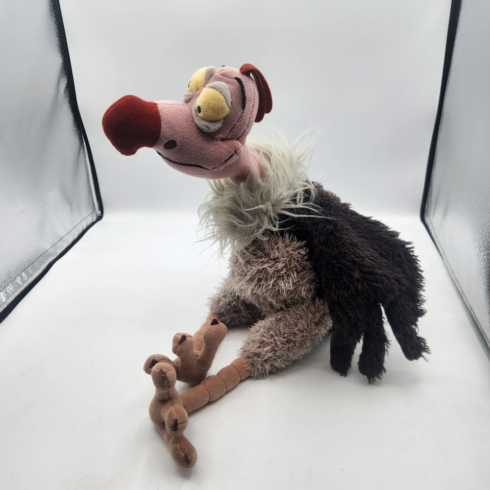 Rare Disney Store Jungle Book 2 Lucky Vulture Stuffed Animal Plush Toy w Tag 14" - Image 2 of 4