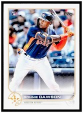 2022 Topps Ronnie Dawson  Card All-Star Game Stamped RC Houston Astros #231