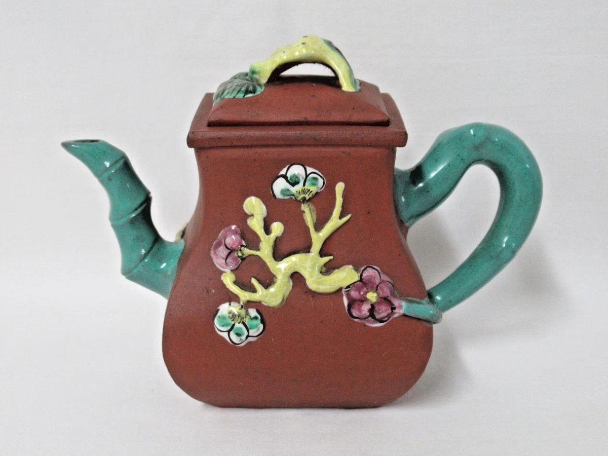 ♦中国美術品【希少】！ 銅紅釉 茶壺 茶器 アンティーク 骨董品 コレクション 可收藏中国茶壶、茶具套装(1900-现在) | eBay