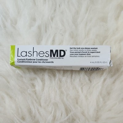 NEW IN BOX! LashesMD Eyelash Eyebrow Conditioner 4mL Full Size!   Exp 08/22