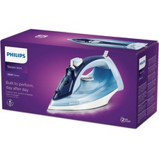 Philips Steam Iron 5000 Series, 45 g/min constant steam, blue (DST5030/26)