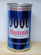 HAMM'S BEER  / 12 OZ. FT , SS/ USBC #79-25 / "NEW! EASY TO OPEN" ST. PAUL, MINN