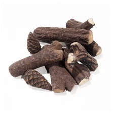 9 Pcs Fake Gas Fireplace Logs ,Ceramic Wood Fire Pit Logs Sets for Indoor or Out