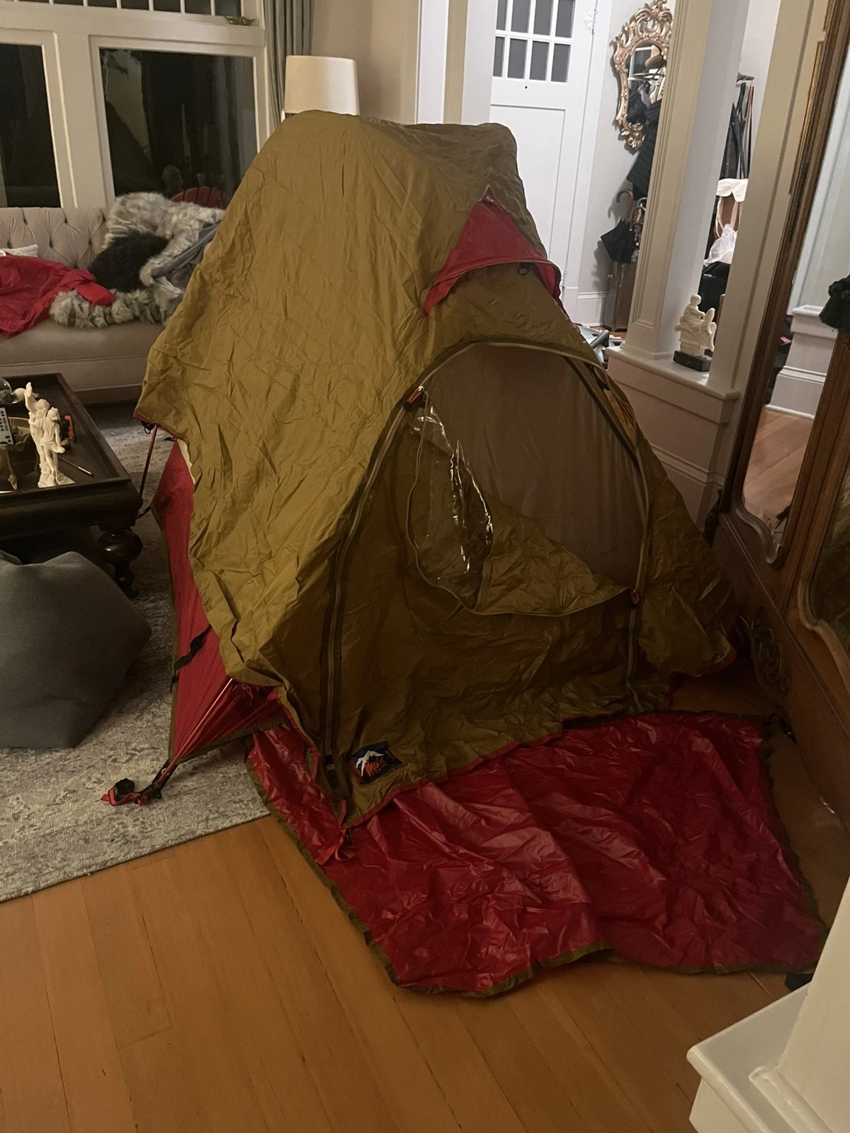 Never used Vintage Moss Tent Starlet GT- never used