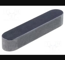 S45C Parallel key DIN 6885 carbon steel, W 4mm; H 4mm; L 56mm 300Pcs 4x4x56mm