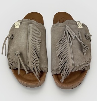 Visvim -Christo Shaman Folk Slip Ons Size: L Fits UK8/9