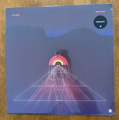 Com Truise - Silicon Tare - RED Vinyl LP Rare OOP Limited Sealed NEW Ghostly