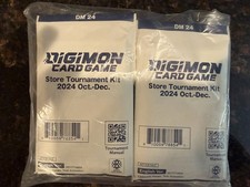 x8 Digimon Card Game Store Tournament Kit Oct-Dec 2024 English Sealed