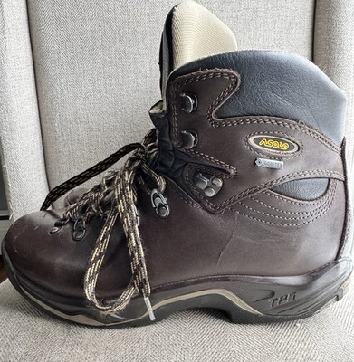 Asolo TPS 520 GV EVO Mens Size 9 Brown Outdoor Athletic Backpacking Hiking Boots