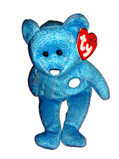 TY Beanie Babies Bear 'The People's Beanie' - Classy Bear 2001 Retired w/Tag 292