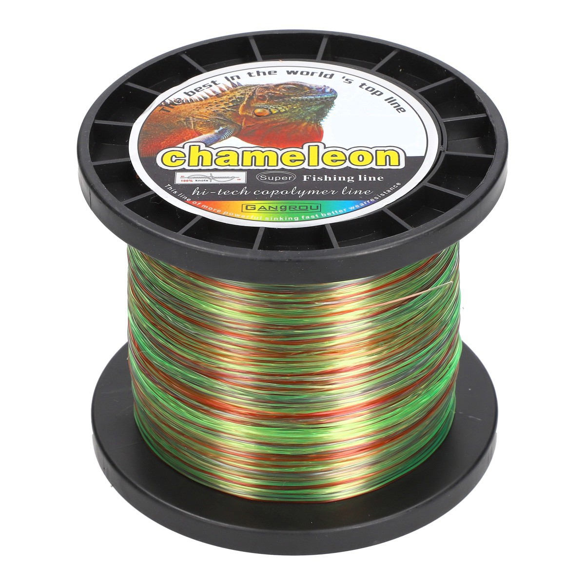 Камуфляж EFT Gangrou Хамелеон 0,50мм 25,5 кг 1200 м из монофилиального ангельского шнура Karpfen