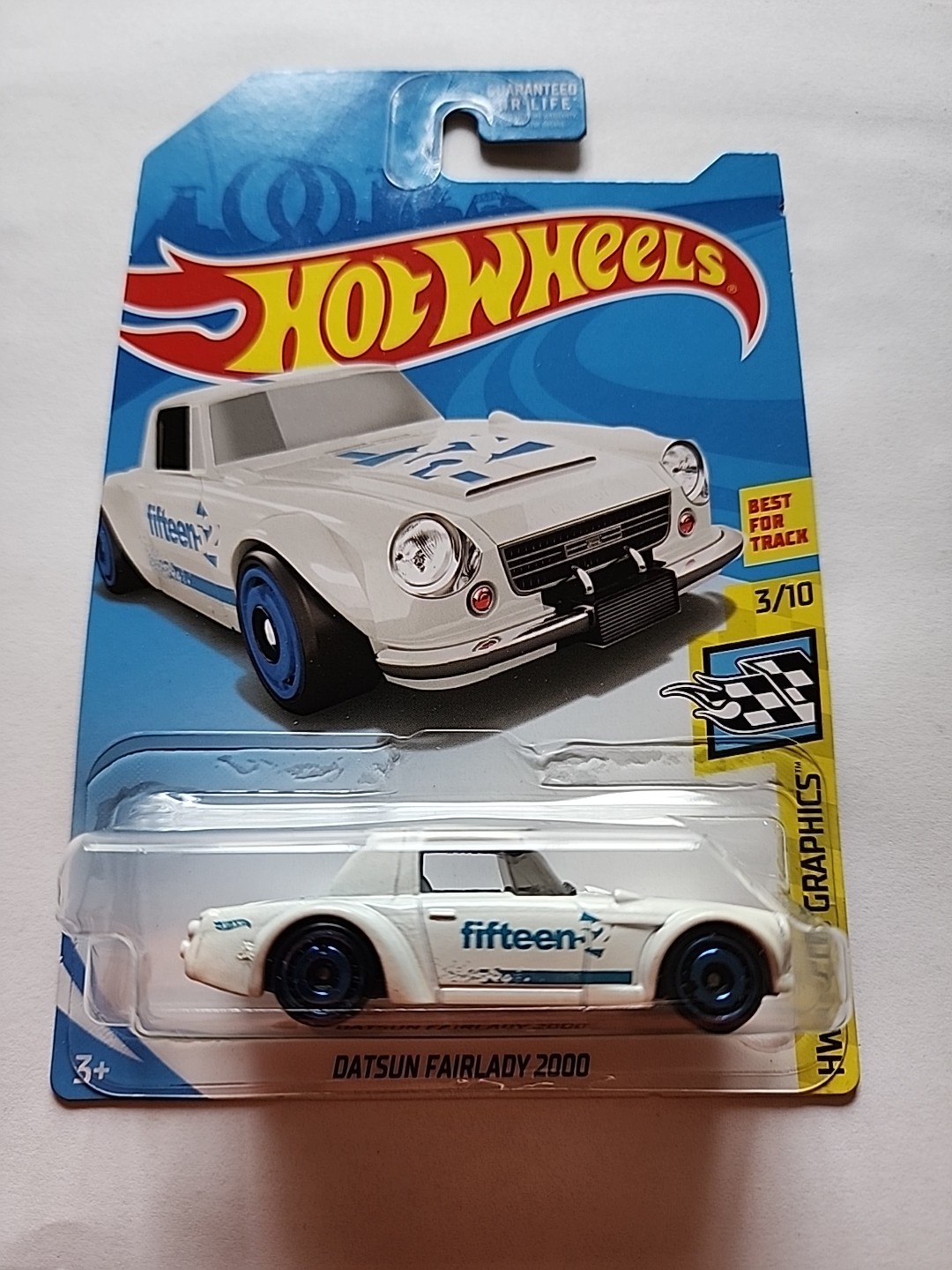 Hot Wheels 2018 Speed Graphics Kmart KDays Exclusive Datsun Fairlady 2000 White