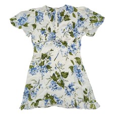 Reformation Mya Riviera Floral Mini Dress Size 10