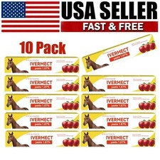 10 Packs In Box Paste Horse Dewormer Apple Flavor wormer Safe ingredients 4/2026