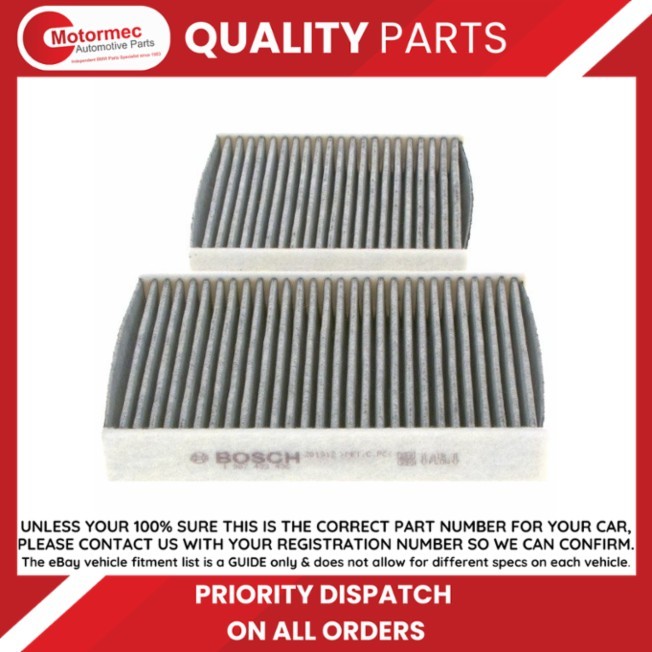 Cabin filter Activated Carbon Filter 1 987 432 436 BOSCH for CITROËN PEUGEOT DS - Image 30