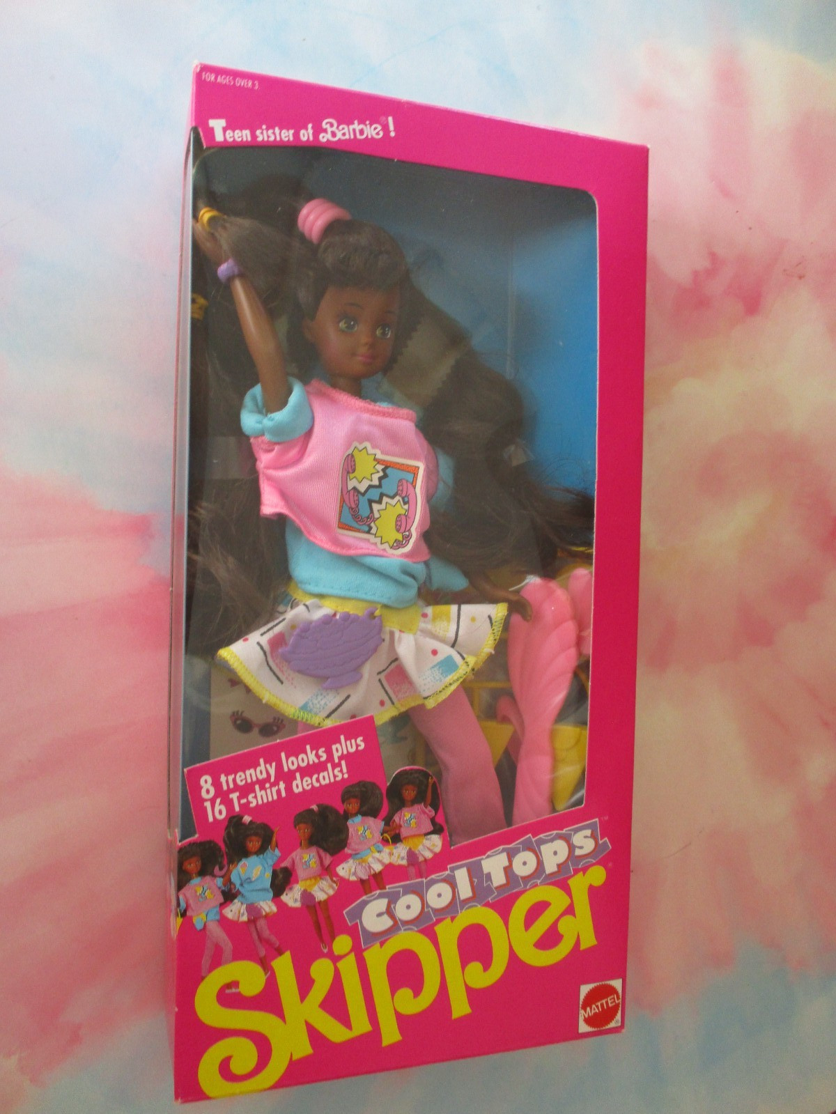1989 Cool Tops Skipper AA Doll Barbie Sister #5441