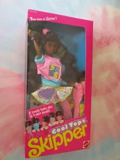 1989 Cool Tops Skipper AA Doll Barbie Sister #5441