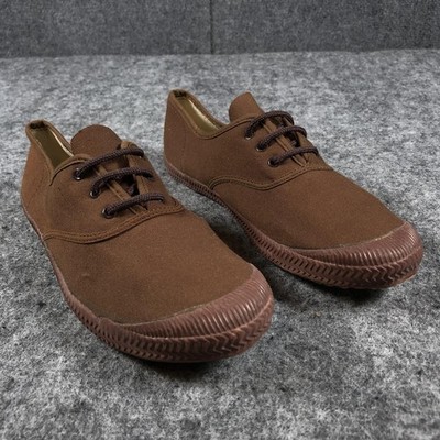 Tomy Takkies Bata Sneakers Men's Size 6 Brown Causal Canvas Lace Up Shoes