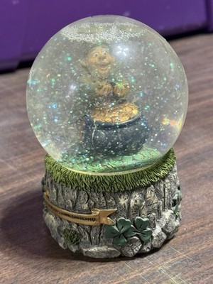 Declan's Finnians Guardian of the Blarney Stone Irish Snow Globe Collectable