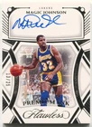 2023-24 Panini Flawless Magic Johnson Autograph Premium Ink Auto #/25