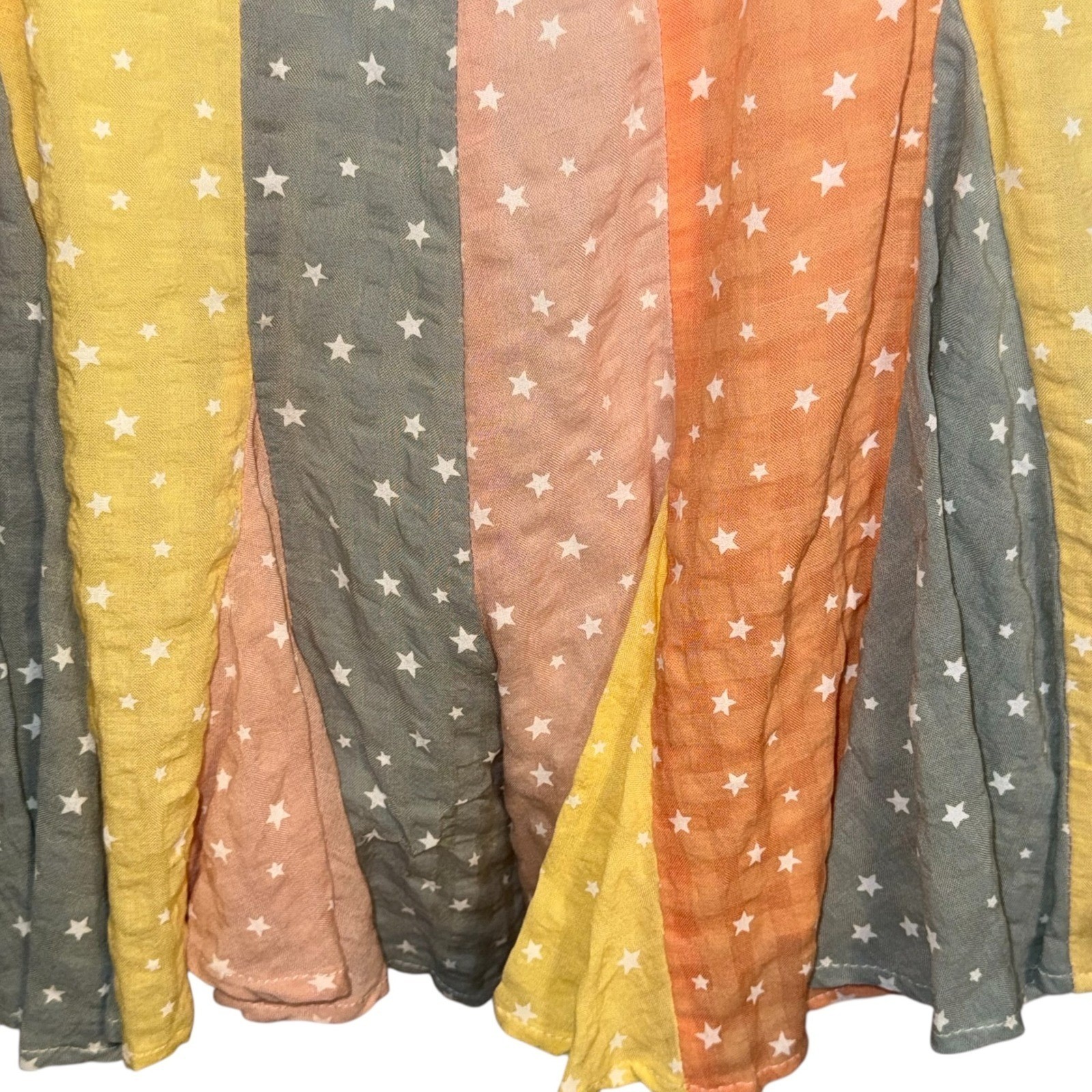 STORIA Star Patchwork Print Lined Adjustable Stra… - image 8