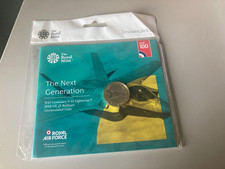 2018 UK RAF Centenary F-32 Lightning II £2 Two Pound Coin Royal Mint Coin Pack