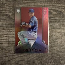 2020 Panini Chronicles Titanium Adbert Alzolay RC /25