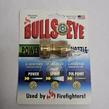 BULLS-EYE Power Nozzle Power, Spray, Pin Point, Made in USA NEW, DAMAGED BOX