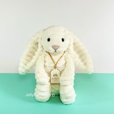 AUTHENTIC Jellycat Bashful Luxe Bunny Nimbus- NWT- FAST SHIP