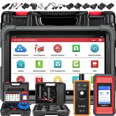 2026 LAUNCH X431 PRO3S V+ ELITE Pro 5 Diagnostic Tool J2534 Programming Coding