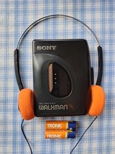 Listing image for SERVICED Sony Walkman WM-EX21 personal stereo cassette player NEW BELT