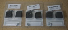 3 Packs IKEA BILLSBRO Handle, Aluminum, anthracite, 1 9/16 " 2ct ea