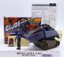 H.I.S.S. III High Speed Sentry 100% Complete W/ Box GI Joe 2001 Hasbro Vehicle