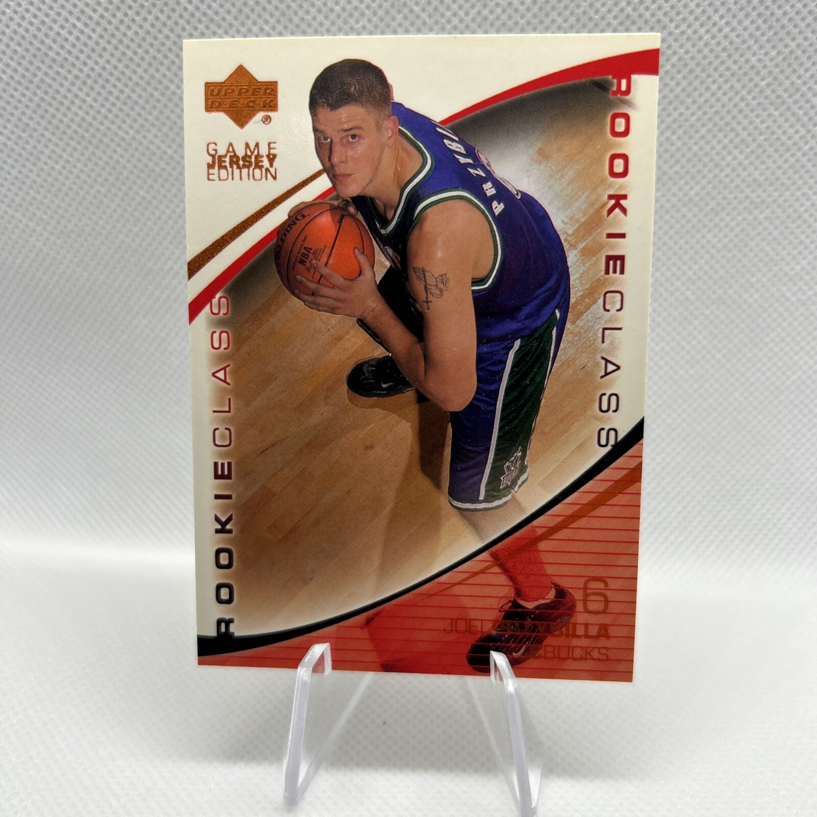 2001 Upper Deck Game Jersey Edition Rookie Class #429 Joel Przybilla