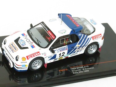 ミニカー IXO Ford RS200 Rally Sweden 1986 1/43 Ixo 1:43 Ford RS200 #8 Rally Sweden 1986 Grundel, Mellander
