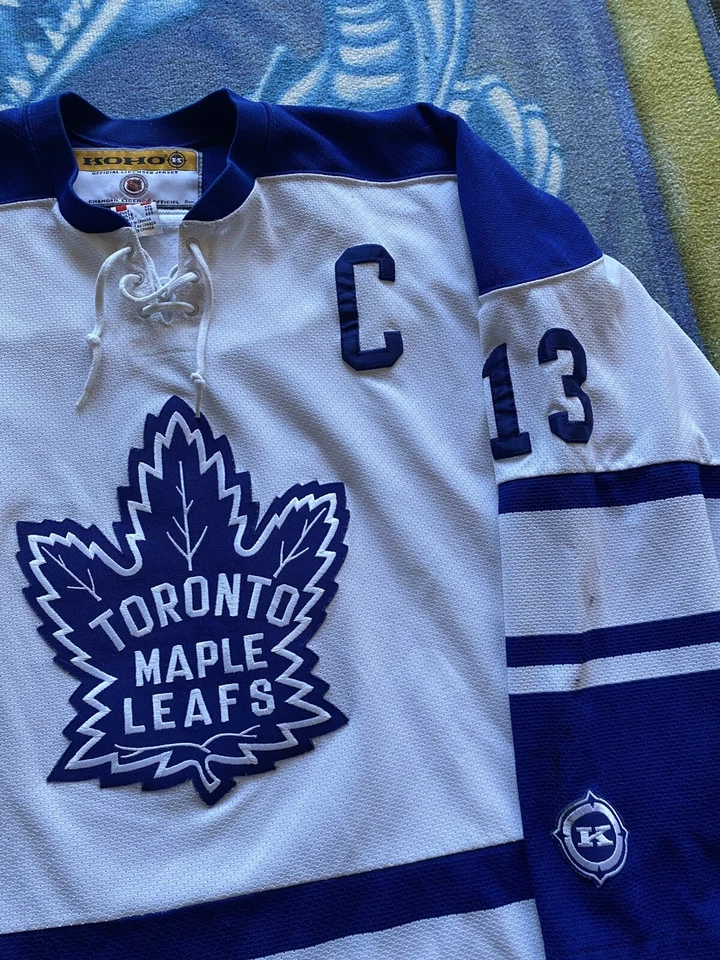 Camiseta deportiva vintage Toronto Maple Leafs Mats Sundin KOHO CCM para hombre XXL 2XL NHL hockey Foto 2 de 4