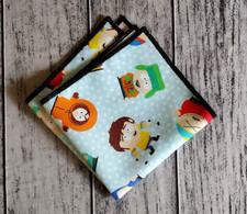 South Park Pocket Square Formal Wedding Tux Prom Handkerchief Handmade to Order