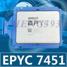 AMD epyc 7451 24 Core 2.30ghz 64mb cache 180w PS 7451 bdvhcaf CPU processor