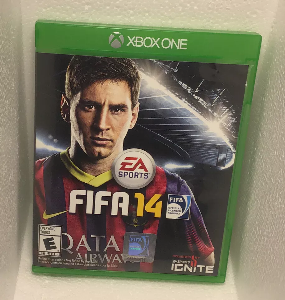 FIFA 14 Xbox One Ser X BACKWARD COMPATIBLE Video game . Tested . Clean