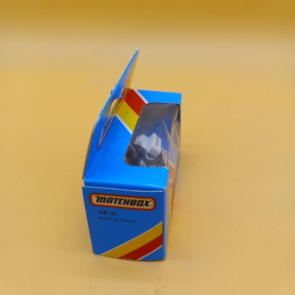 Matchbox Lesney 1:35 HONDA CB 750 FOUR #33 Die-Cast POLICE MOTORCYCLE MB`81 RARE - Image 2 of 4