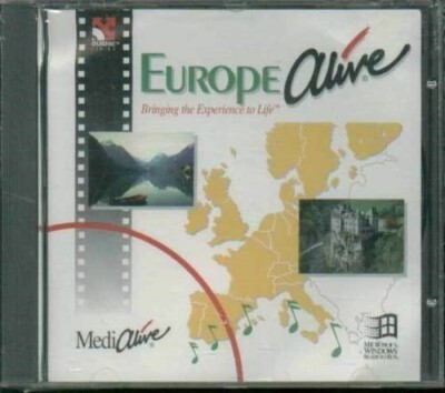 Europe Alive PC Software Neu & Versiegelt