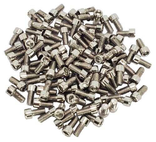 NHX RC M3 x 6 mm Scale Socket Hex Stainless Screw Kit for Beadlock Wheels 100pcs - Bild 1 von 2