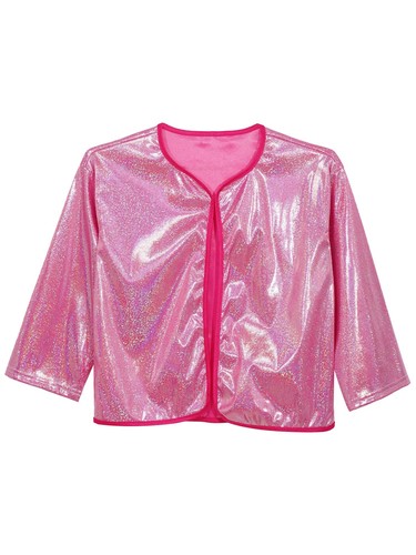 Kids Girls Outerwear Dance Shrug Soft Cardigan Stage Performance Shirts Party - Picture 64 of 90