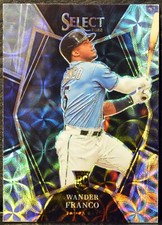 2022 Panini Select 116 WANDER FRANCO Tampa Bay Rays Scope Prizm RC Rookie NM-MT+