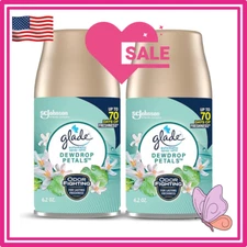 Glade Automatic Spray Refill, Dewdrop Petals, Scented Air Freshener for Home and