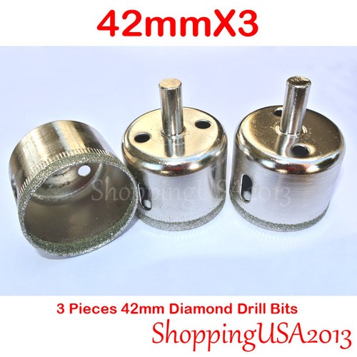 3mm-60mm All Size 3 Pieces Diamond Drill Bits Hole Saw Cutter Tools Sets - Picture 80 of 93