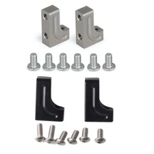 2PCS Metal Servo Mount for 1/10 Axial SCX10 90046 CC01 D90 1/10 RC Crawler Car